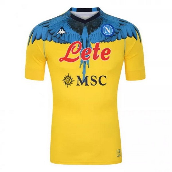 Tailandia Camiseta Napoli Especial 2021 2022 Amarillo